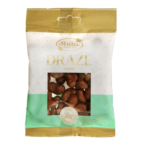 Dražė, anakardžiai su šokoladu RŪTA, 100 g