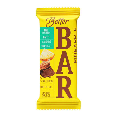 Proteiinibatoon ananassi ja munaga Better 50g