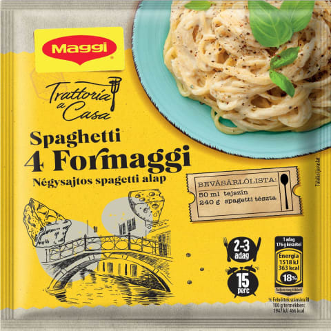 Pastakaste Spaghetti 4-juustu Maggi 37g