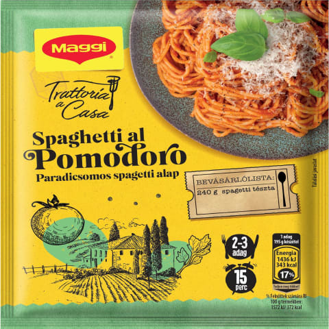 Mērce Maggi Spaghetti Pomodoro makaron. 46g