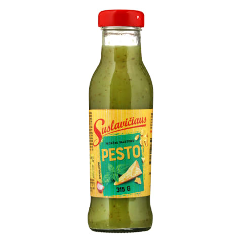 SUSLAVIČIAUS padažas salotoms PESTO, 315 g