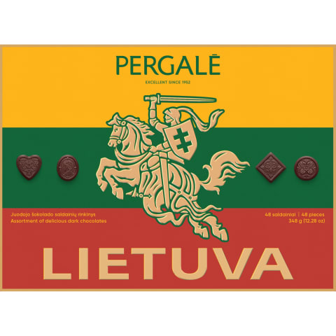 Saldainių rinkinys PERGALĖ LIETUVA, 348 g