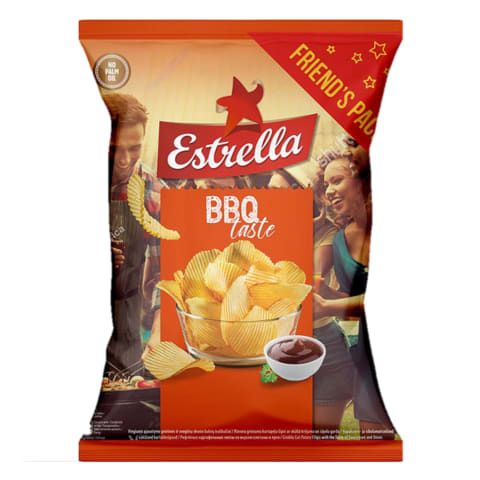 Kartulikrõpsud grill-liha mait. Estrella 300g