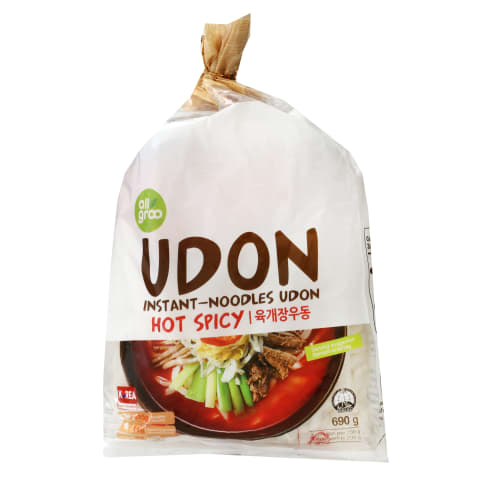 Aštrūs UDON makaronai ALLGRO, 690g