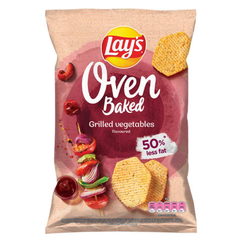 Daržovių sk. bulvių traškučiai LAYS, 110 g