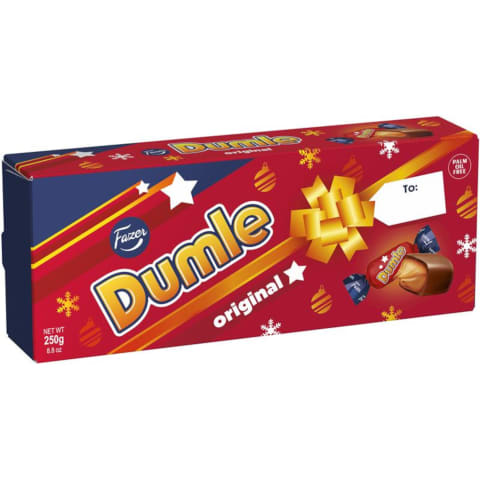 Kommid piimašokolaadi ja iirisekastmega Dumle 250g