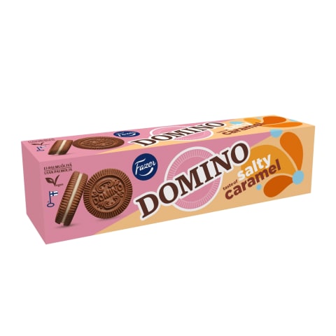 Küpsised soolakaramellimaitselis. Domino 175g