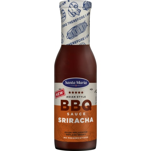 Kaste BBQ Sriracha Santa Maria 350g
