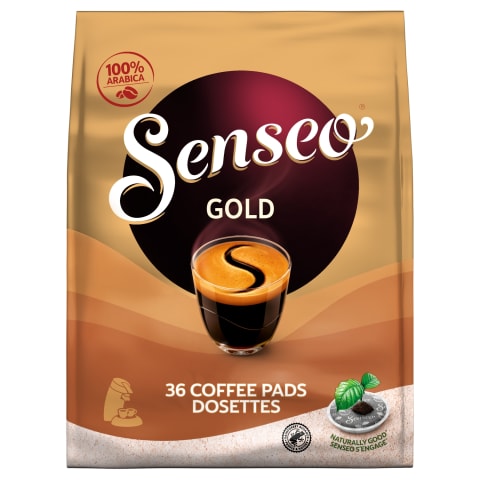 Kohvipadjakesed Gold Senseo 36tk