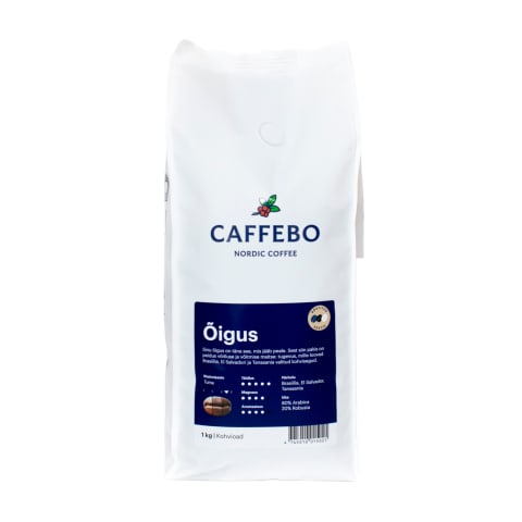 Kohvioad Õigus, CAFFEBO, 1kg