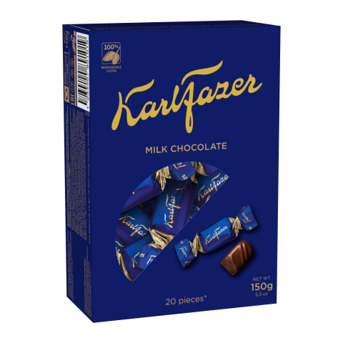 Piena šokolādes konfektes Karl Fazer 150g