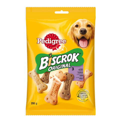 Koerteküpsis Pedigree Biscroc 200 g