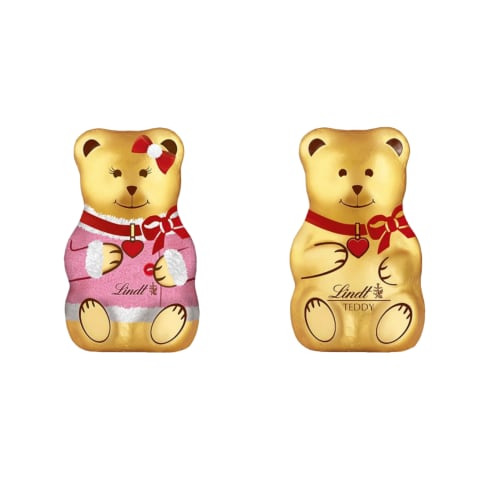 Piimašokolaad Lindt Girl & Boy Teddy 40g