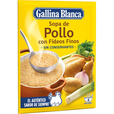 Vistas zupa Gallina Blanca ar smalk. nūd. 71g