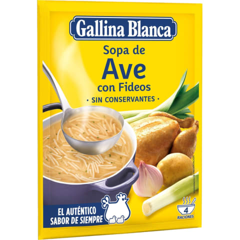 Putnu gaļas zupa Gallina Blanca ar nūdel. 76g