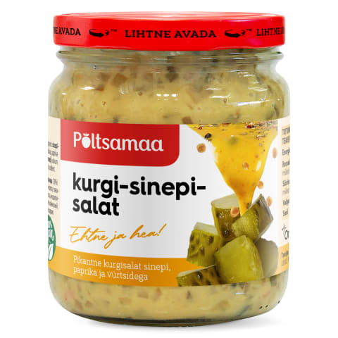 Kurgi-sinepisalat, PÕLTSAMAA, 280g