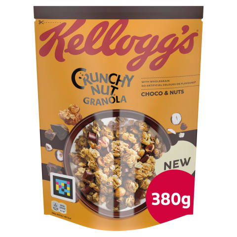 Müsli šokolaadi ja pähklitega Kellogg's 380g