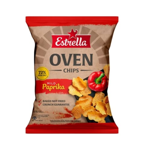 Krõpsud paprika Estrella Oven Chips 125g