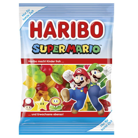 Kummikommid Super Mario, HARIBO, 175 g