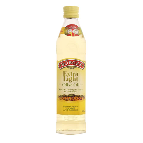 Oliiviõli rafineeritud ja neitsioliiviõlist Light, BORGES, 500 ml