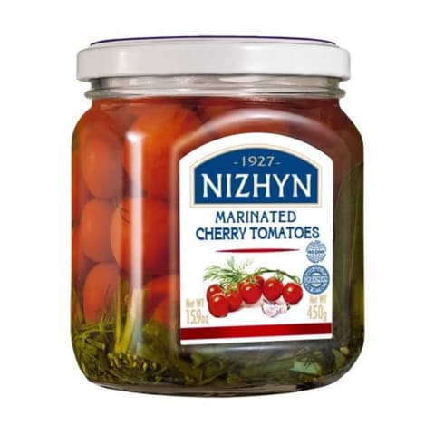 Ķiršu tomāti marinēti Nezhin 750g/450g