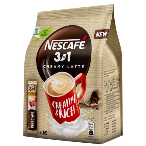Kaf. dzēriens Nescafe 3in1 Creamy Latte 150g