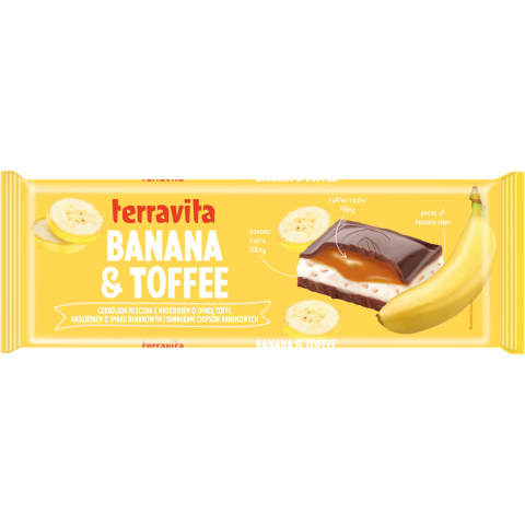 Pien. šokolad. banan. sk. TERRAVITA,235g