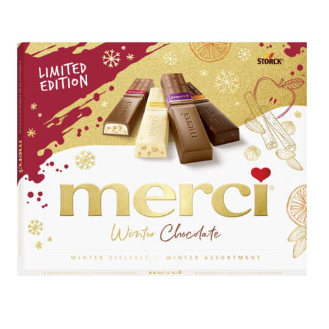 Kommid Merci Winter Chocolates 250g
