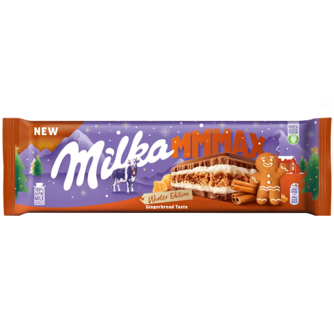 Piimašokolaad piparkoogimaitseline Milka Mmmax 300g