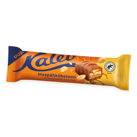 Maapähklibatoon karamelliga piimašokolaadis Kalev 50g