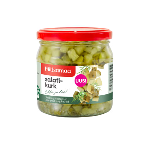 Salatikurk 616 g, PÕLTSAMAA, 380 g neto