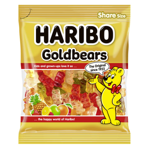 Želė saldainiai HARIBO GOLDBEAR, 175 g