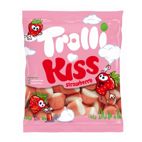 Kummikommid Trolli Kiss 100g