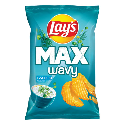 LAY'S Tzatziki-maitselised lainelised kartulikrõpsud 0,12kg