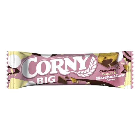 Corny big piimašokolaadi müslibatoon küpsise ja vahukommiga 40g