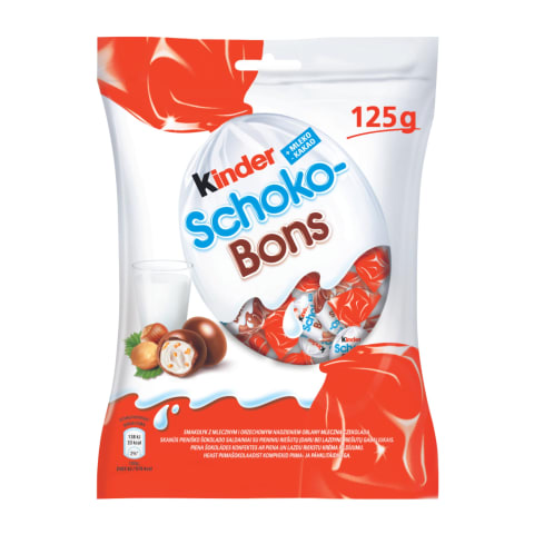 Kompvekid Kinder Schoko-Bons, KINDER, 125g