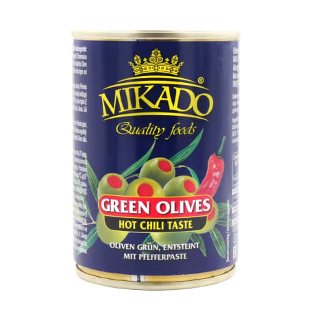 Täidetud oliivid paprikaga MIikado 280/90g