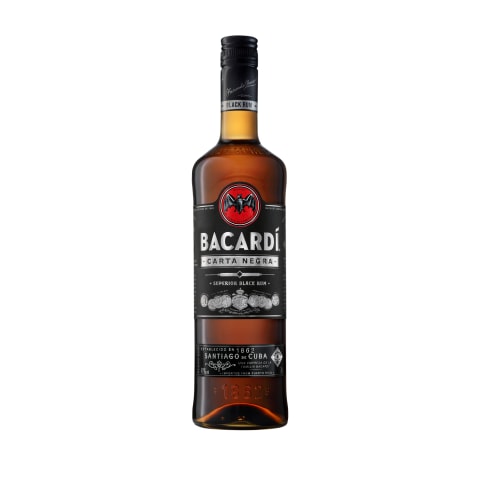 Rums Bacardi Carta Negra 37,5% 0,7l