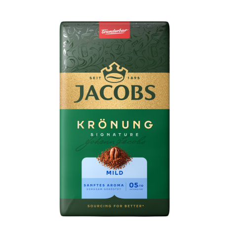 Jahvatatud kohv Jacobs Kronung mild 500g