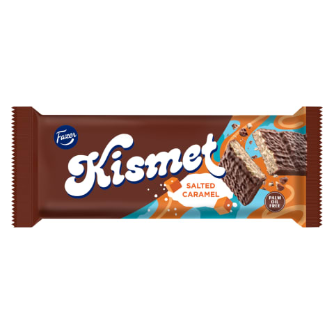 Fazer Kismet šokolaadibatoon soolakaramelliga 41g