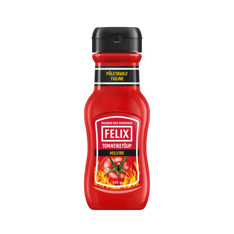Ketšup terav Hellfire, FELIX, 500 g