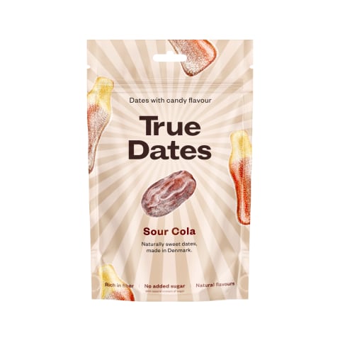 TRUE DATES Sour Cola 100g