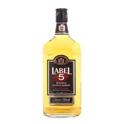 Viskijs Label 5 Classic Black Scotch 40% 0,7l