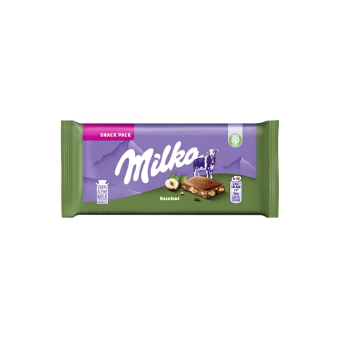 Piimašokolaad sarapuupähklitega Milka 45g