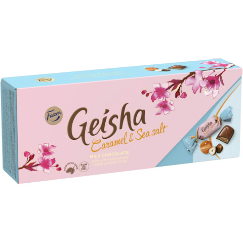 Kommikarp karamelli-meresoola Geisha 250g