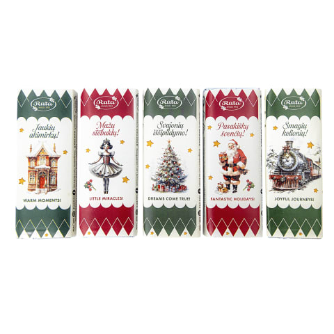 Tume šokolaad Rūta Fabulous Holidays 18g