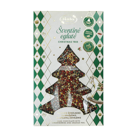 Tume šokolaad Rūta Christmas Tree 100g