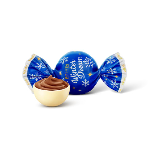 Kompvekid šokolaadimaitselise täidisega Winter Dream kg
