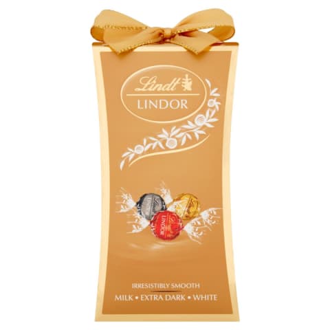 Šokolaadipallid assortii Lindt Lindor Pillar 75g