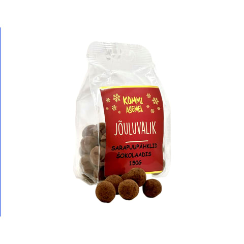 Sarapuupähkel šokolaadis Kommi Asemel Jõuluvalik 150g